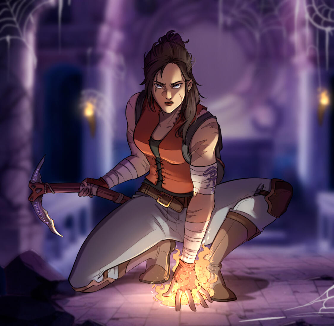 Post-Fall Aranict, By @Candle_