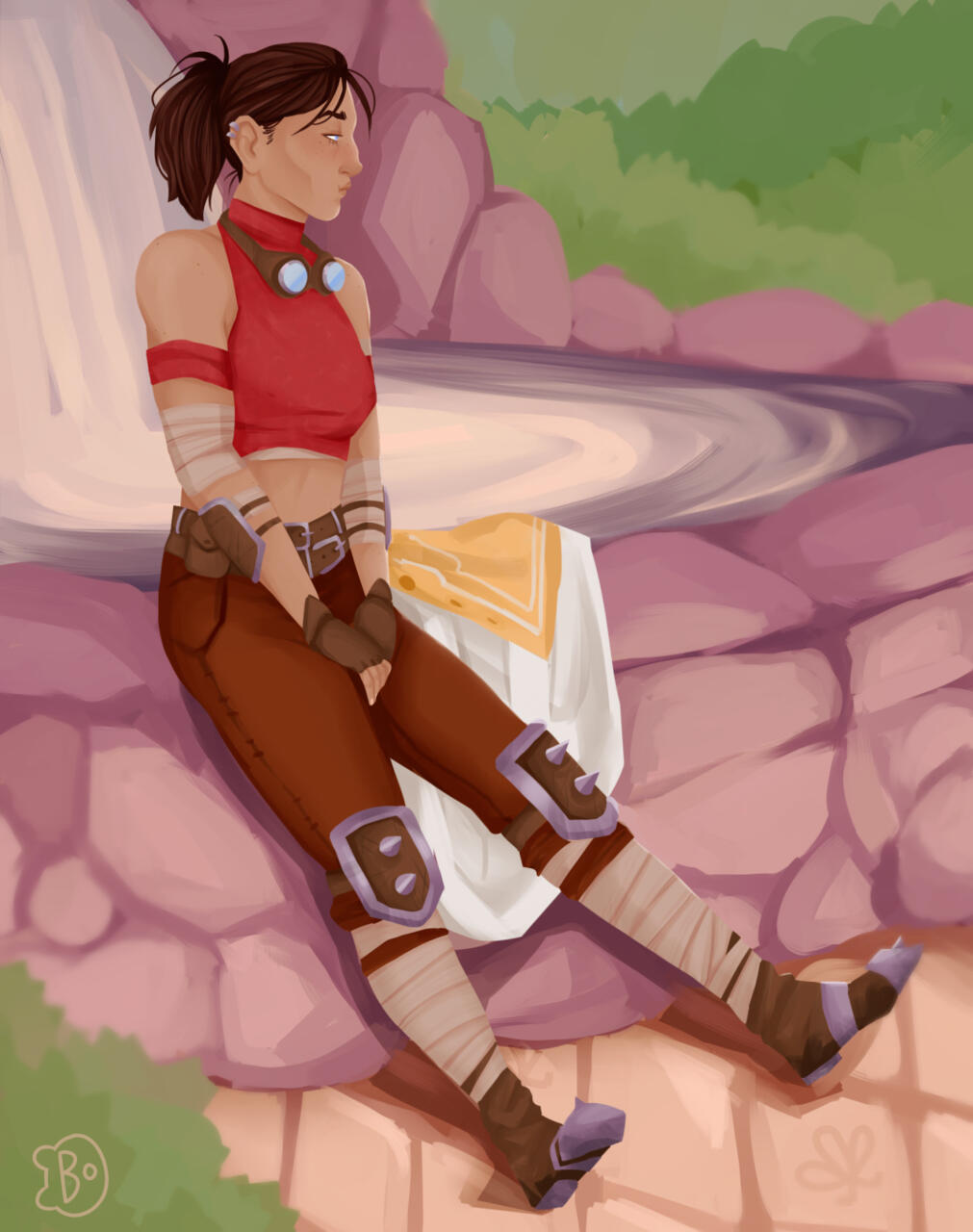 After Training, by Wow-Baby