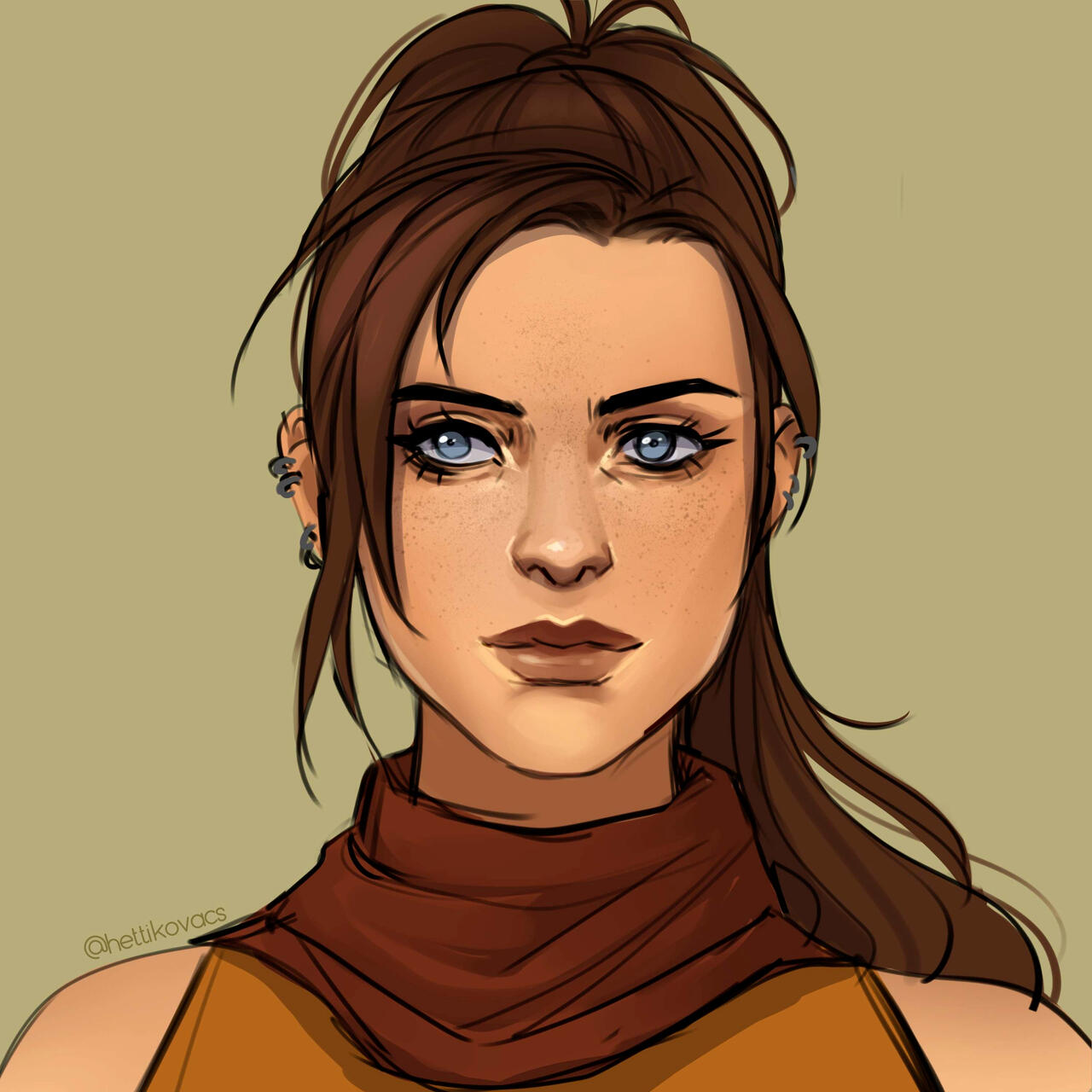 Aranict Study, by HettiKovacs