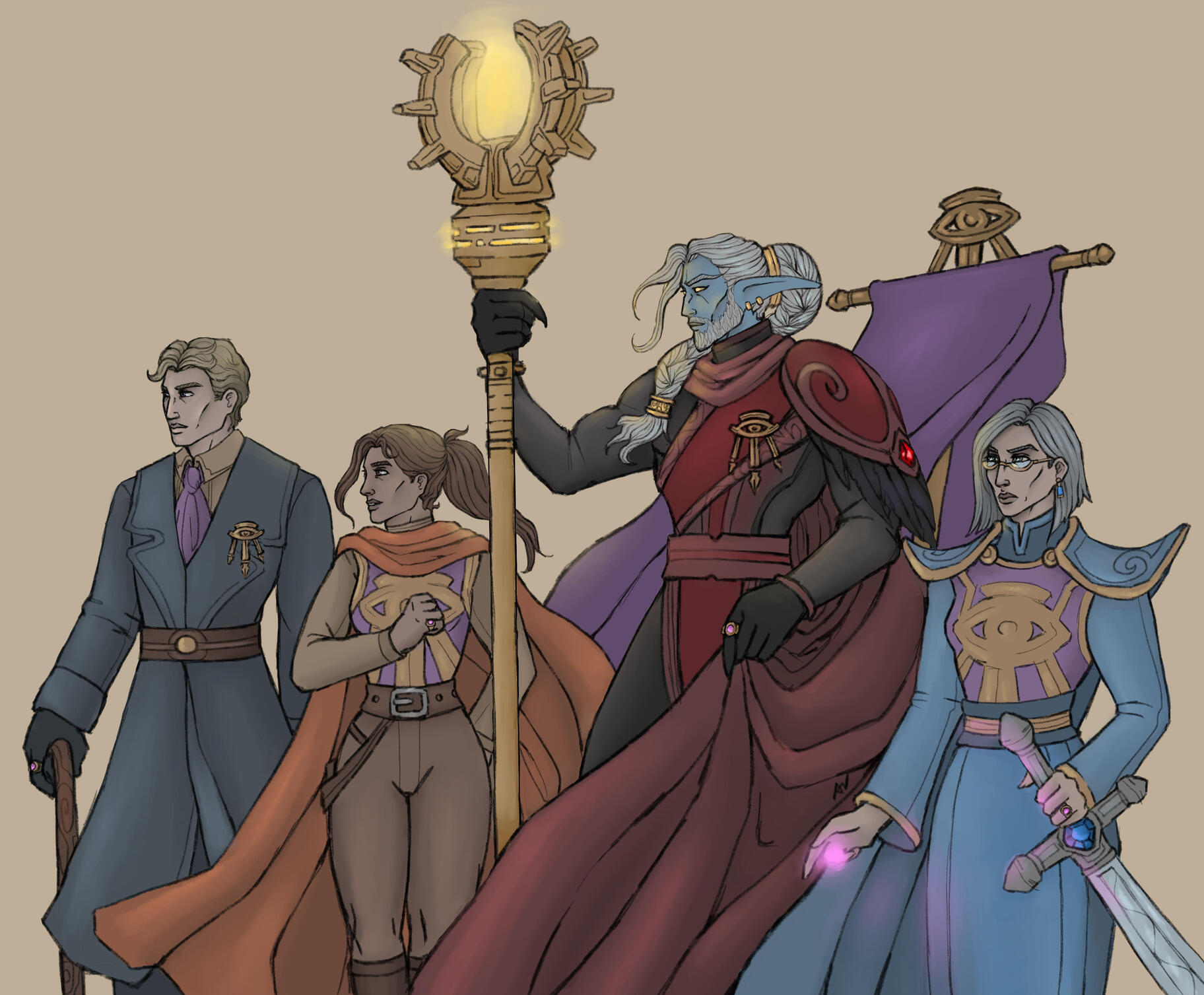 KTV Officers, by Acheleus