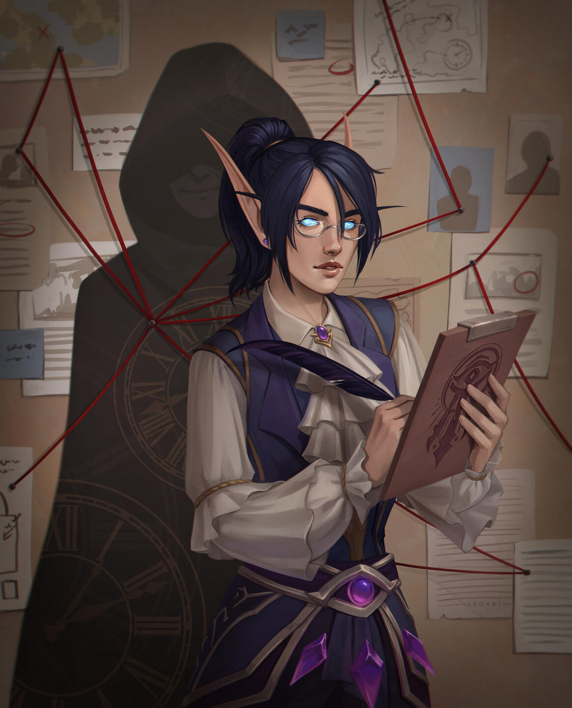 Anna Nixlight, by Leoarti